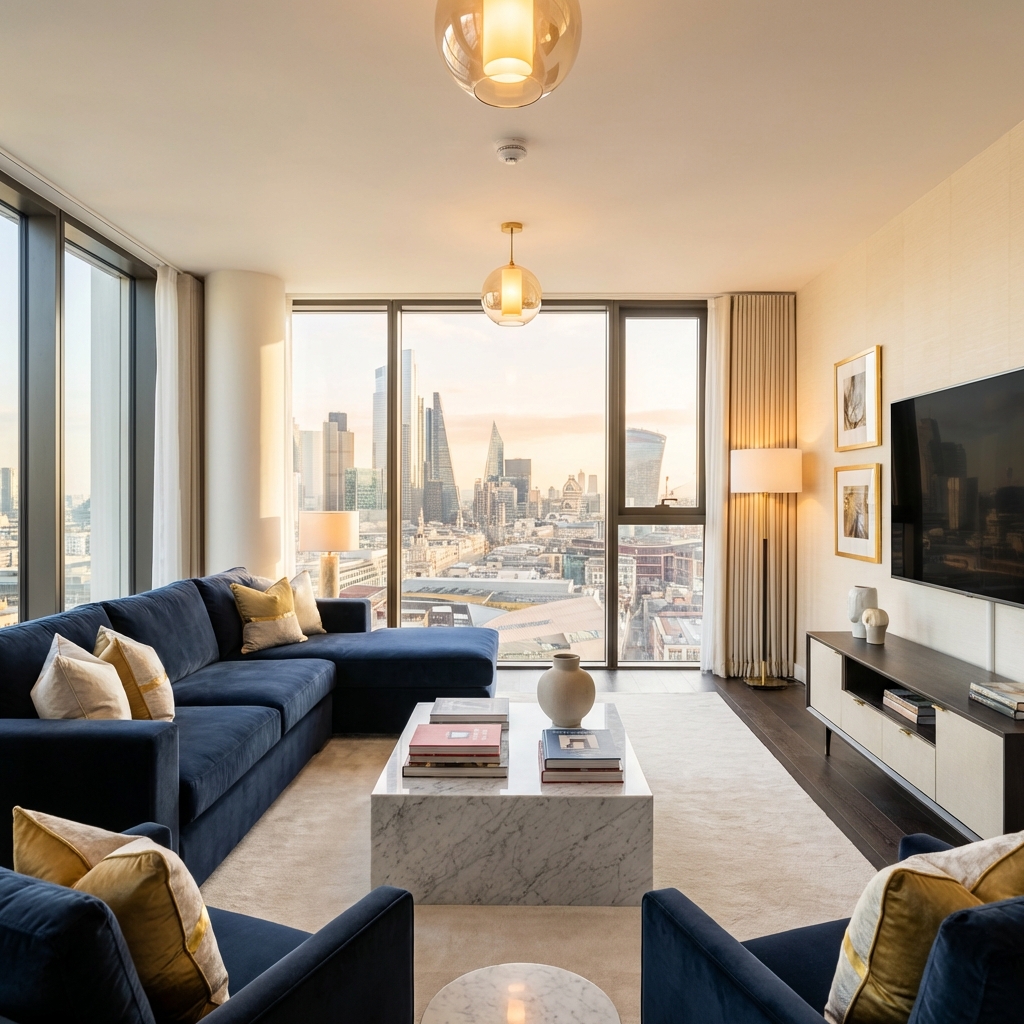 Modern luxury serviced apartment